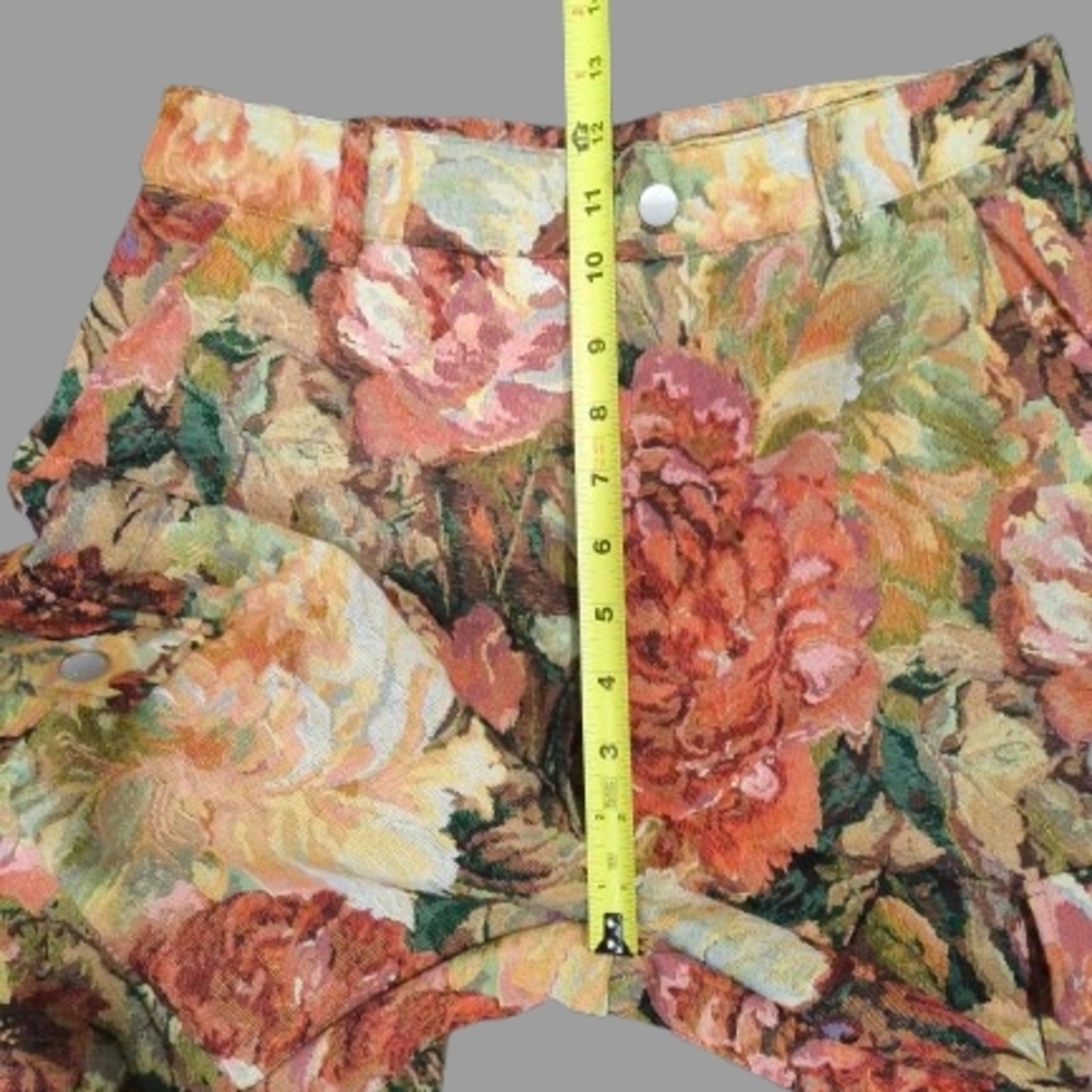 Floral Straight Leg Women's Pants - Picture 5 of 9